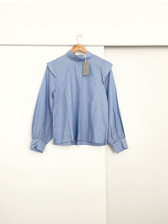 Everlane Tops - NWT Everlane Cotton Wing Shoulder Blouse Top Size 6